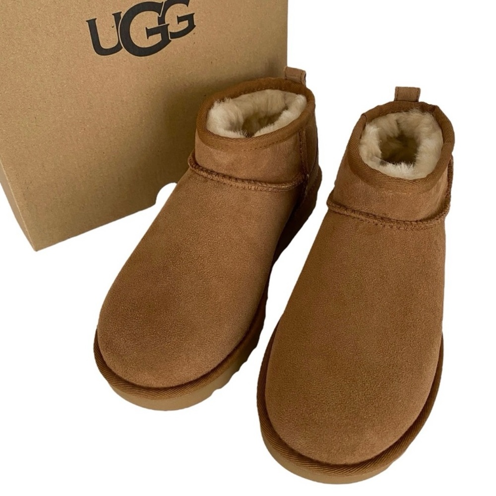 UGG classic ultra mini chestnut size 7